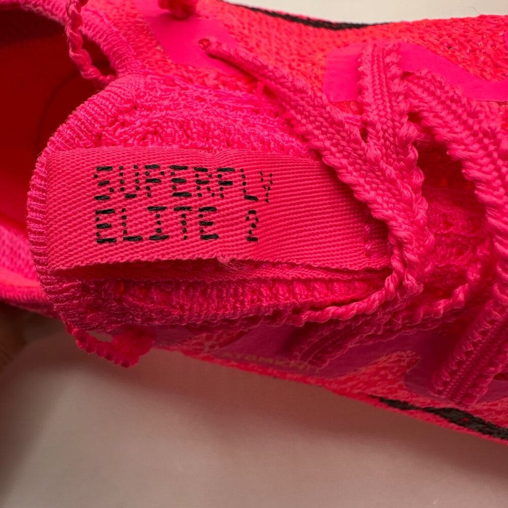 Nike Zoom Superfly Elite 2 Hyper Pink Track Spike Shoes Men's CD4382-600 - Picture 7 of 10